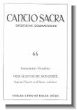 Vier geistliche Konzerte f�r Sopran (Tenor) und B.c.