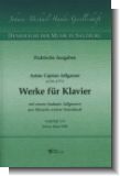 Werke f�r Klavier