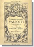 Gratias agimus : for tenor solo, cello obbligato and bc