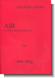 Air : f�r Fl�te, Harfe und Klavier