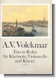 Trio B-Dur : f�r Klarinette, Violoncello und Klavier (Stimmen)