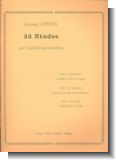 32 �tudes : pour hautbois ou saxophone