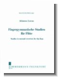 Fingergymnastische Studien : f�r Fl�te