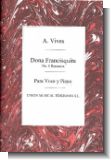 ROMANZE AUS DONA FRANCIS- QUITA : FUER GESANG UND (KLAVIER)