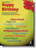 Happy Birthday - Humoristische Variationen im Stil gro�er Meister f�r Klavier