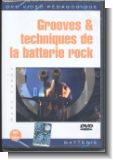 Grooves et techniques de la batterie rock (frz) : DVD-Video