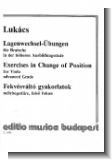 Lagenwechsel-�bungen : f�r Viola in der h�heren (Ausbildungsstufe)
