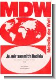 Ja mir san mit'n Radl da : Einzelausgabe Gesang und Klavier