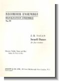 ISRAELIAN DANCE : FOR 4 RECORDERS (SATB)   PARTITUR