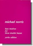 Bass Motives : for 3 double basses score and parts