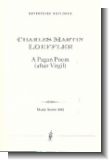 A Pagan Poem after Virgil : f�r Orchester Studienpartitur