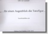 F�r einen Augenblick die Tanzfigur : f�r Tenorblockfl�te