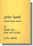 CONCERTANTE MUSIC FOR DOUBLE BASS, WIND AND STRINGS : FOR DOUBLE BASS AND (PIANO)