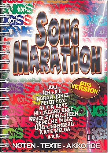 Sammelalbum Song Marathon Big Version Songbook Melodie Texte